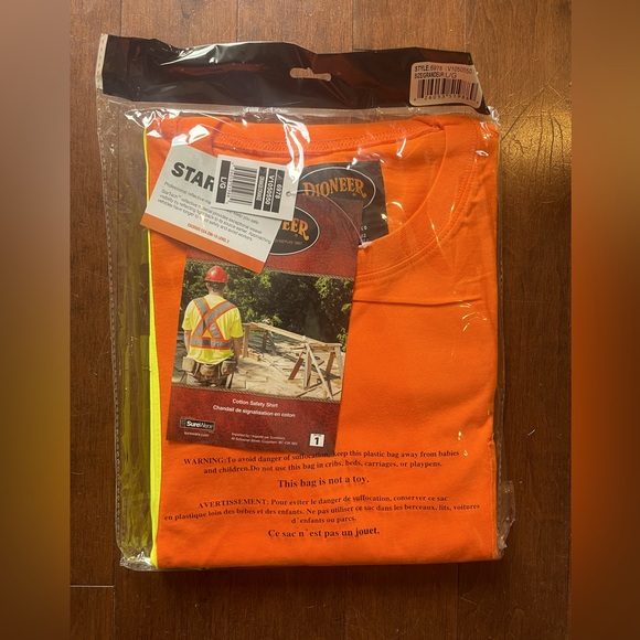 Pioneer High Visibility Safety Shirt - Men’s Large (BNWT!) - Picture 2 of 2